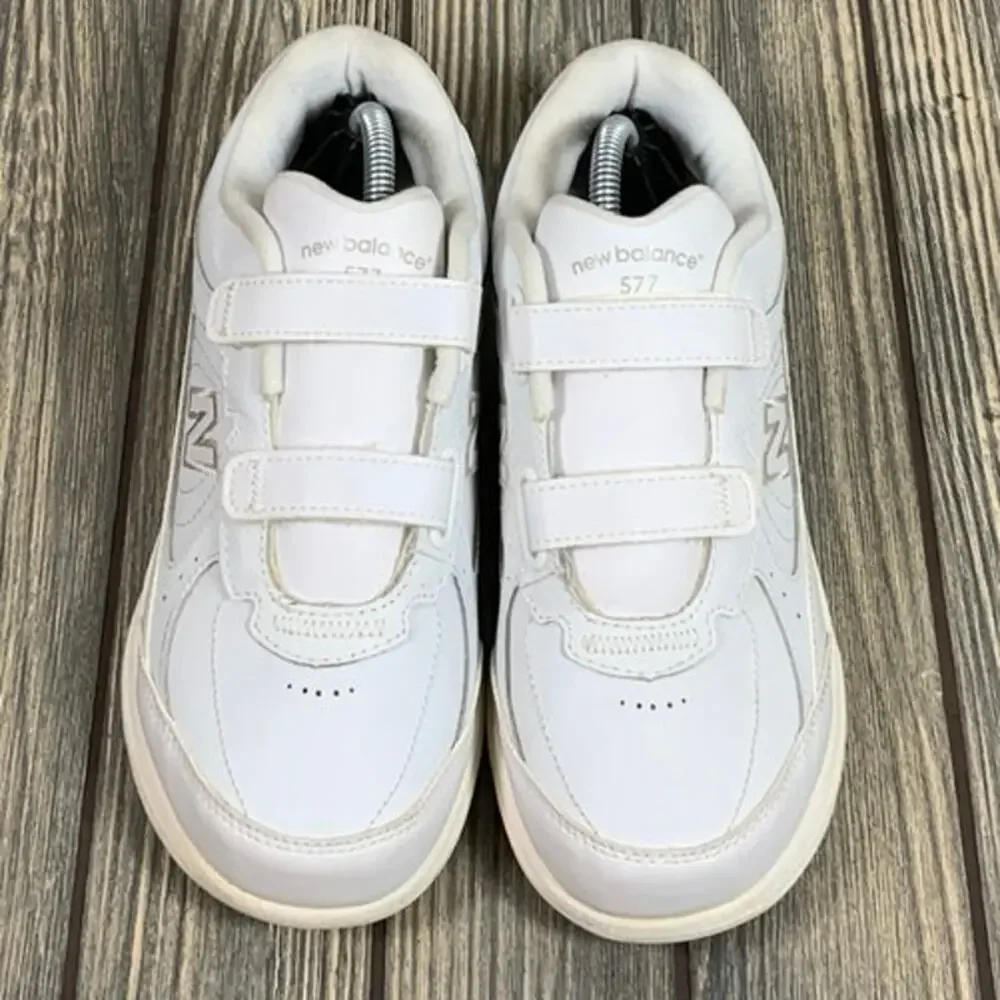 New‎ Balance 577 Women SL2 Walking Shoes Sneakers Grandma Mom Sz 6.5 EE White